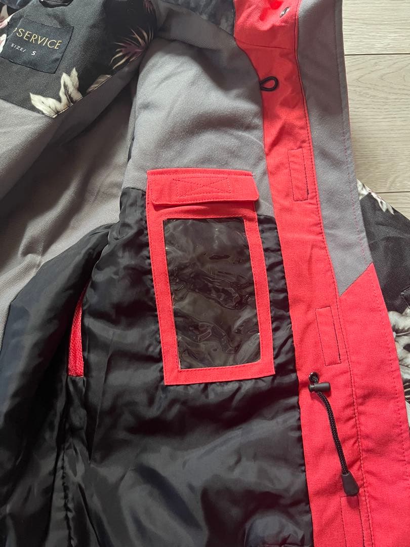 リップサービス　スノボウェア　S セットアップ　スノーウェア