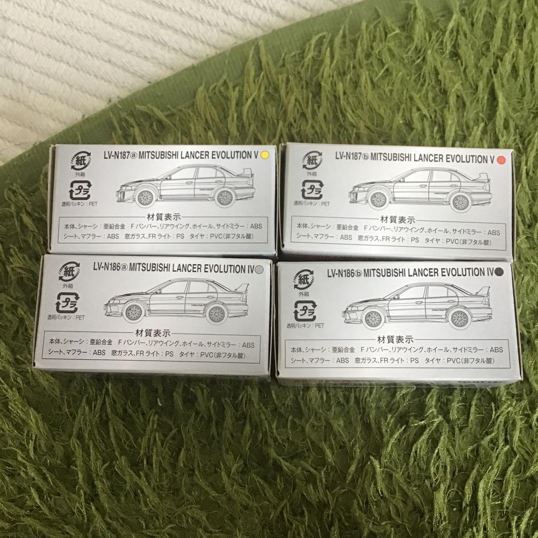 TOMICA LIMITED VINTAGE NEO三菱ランサー ターボ4セット