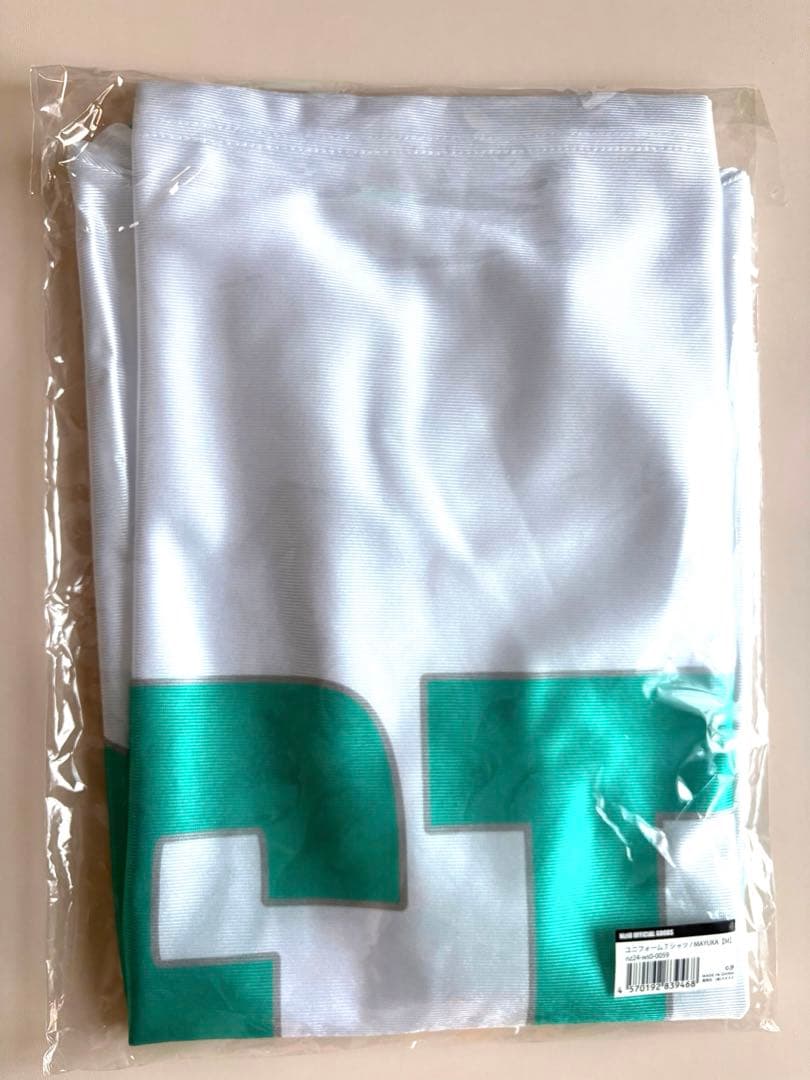 【値下げ】【未使用】NiziU MAYUKA ユニフォームTシャツ Mサイズ