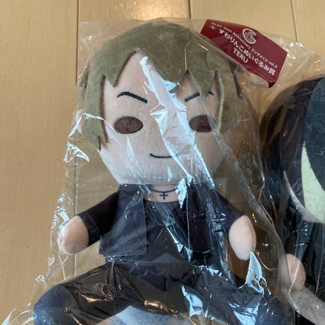 TERUさん、HISASHIさん　すわりんこ2体セット