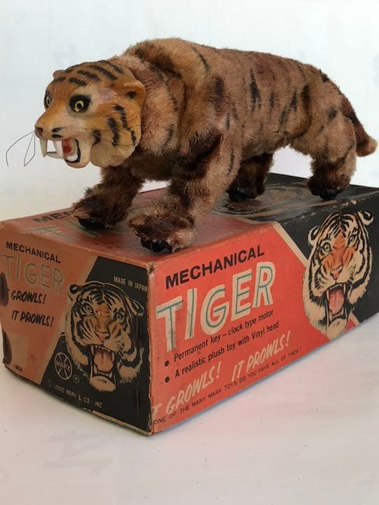 メカニカル タイガー 虎 MADE IN JAPAN ブリキ