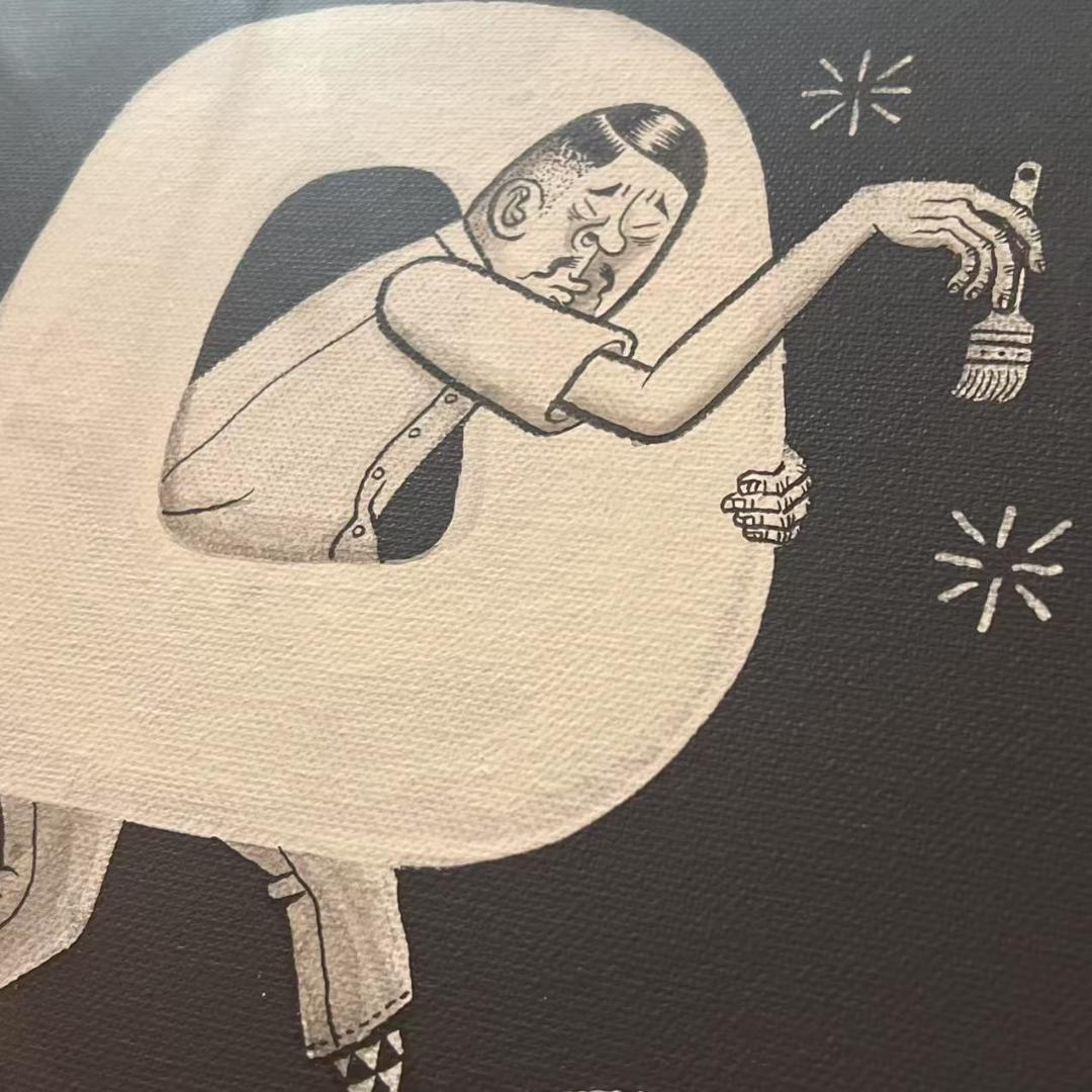 esow エソウ 原画 アクリル 絵画