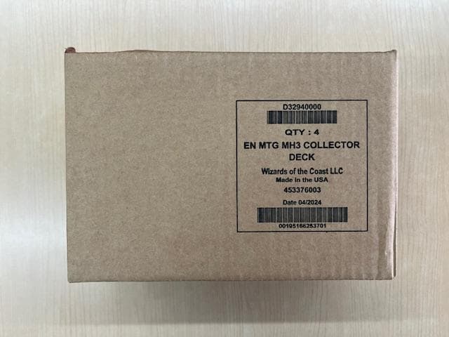 【未開封新品】モダンホライゾン３ 統率者 Collector's Edition