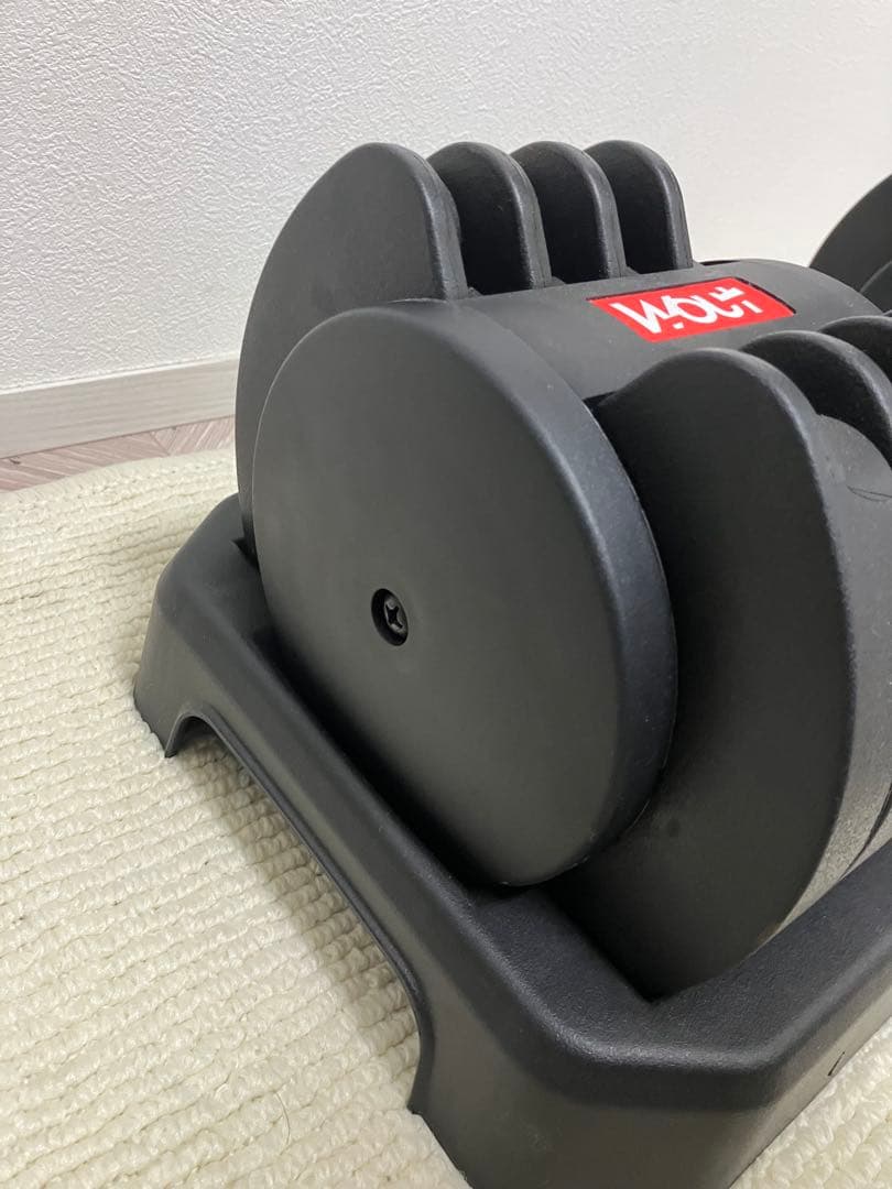 ②Wout 可変式ダンベル 筋トレ トレーニング 25kg