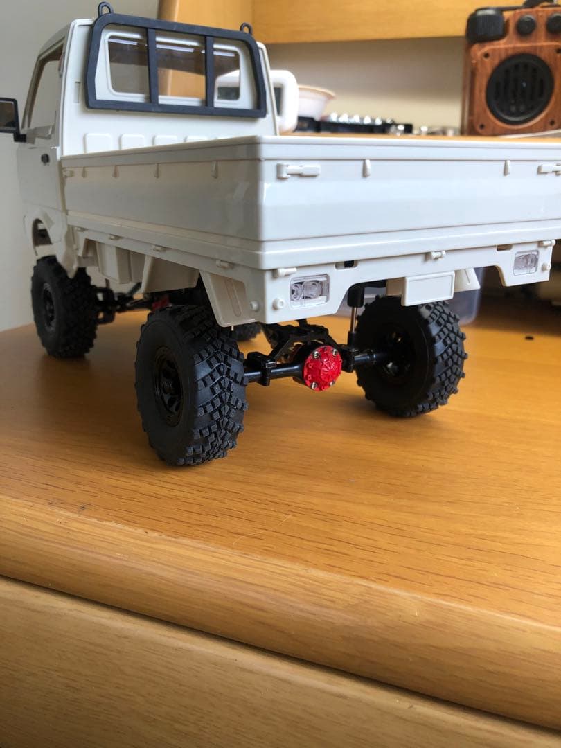 WPL C24にD12ボディ載せ