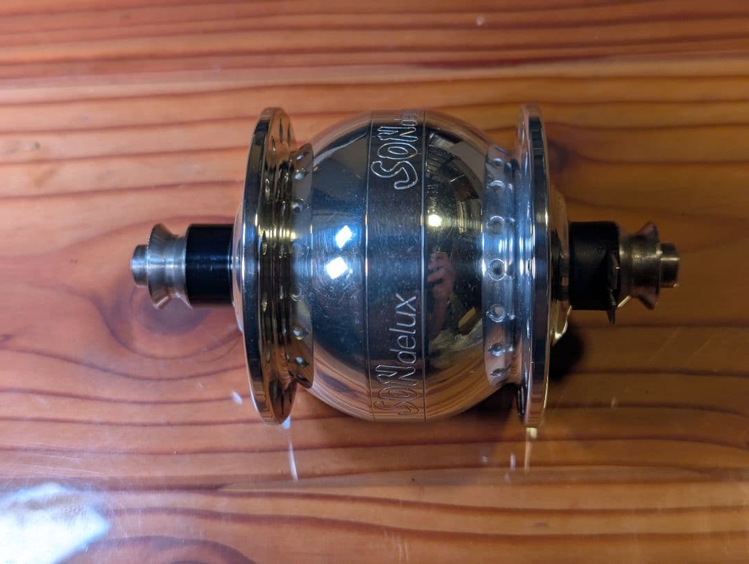 出品再開　Son ハブダイナモ × Schmidt Edelux ライト