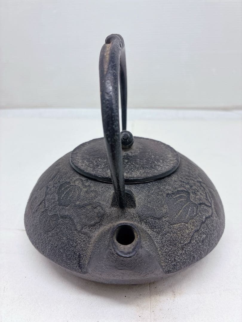 南部鉄器 瓢箪 ひさご鉄瓶 ホーロー急須 浮彫り瓢箪柄 伝統工芸品 コレクション