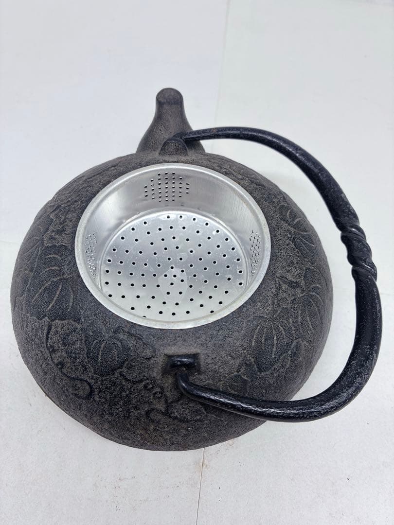 南部鉄器 瓢箪 ひさご鉄瓶 ホーロー急須 浮彫り瓢箪柄 伝統工芸品 コレクション