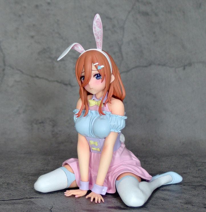 チ*ミ様 リペイント フィギュア Desktop Cute 中野三玖 バニーve