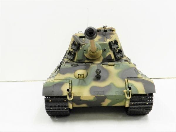 技術基準適合証明済 Heng Long 1/16 キングタイガー ヘンシェル砲塔
