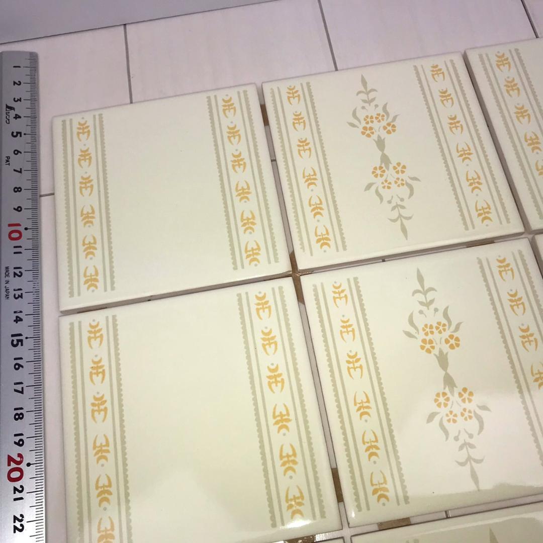 昭和レトロ/日本製タイル・23シート【1シート（9枚）×23シート】 207枚