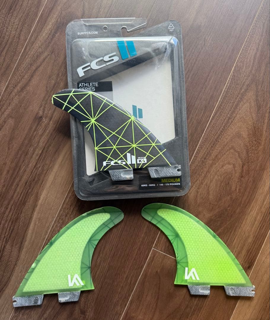 サーフボード フィン FCS2 KA コロヘアンディーノモデル MEDIUM