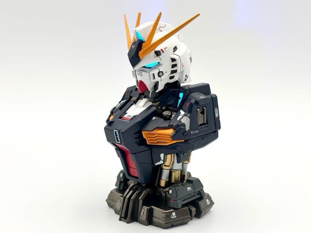 ★メカニカルバストνガンダム★全塗装完成品★機動戦士逆襲のシャア★