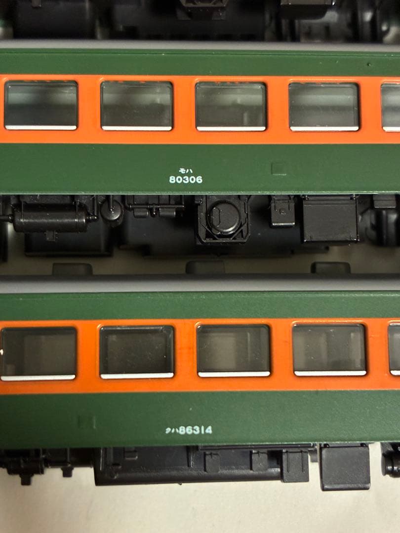 か*照様 国鉄80系電車　10両　kato ライト点灯動力動作確認済　ジャンク品