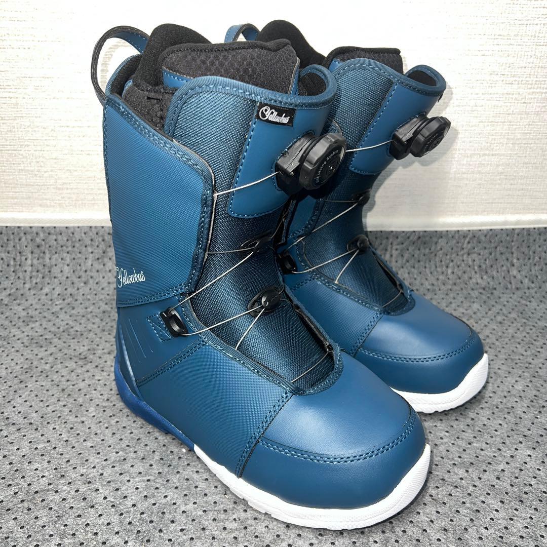 新品未使用 男女兼用 25cm YELLOW BUS ダイヤルブーツ