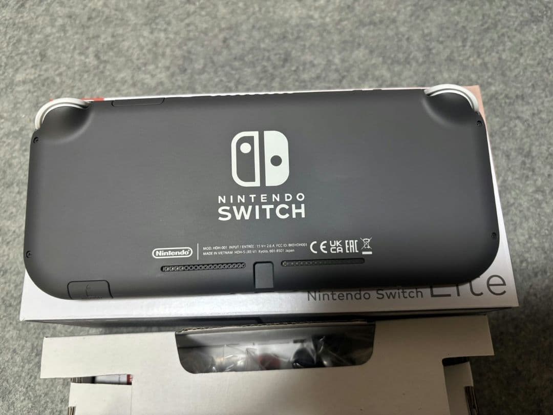 Nintendo Switch Lite グレー 本体 充電ケーブル有