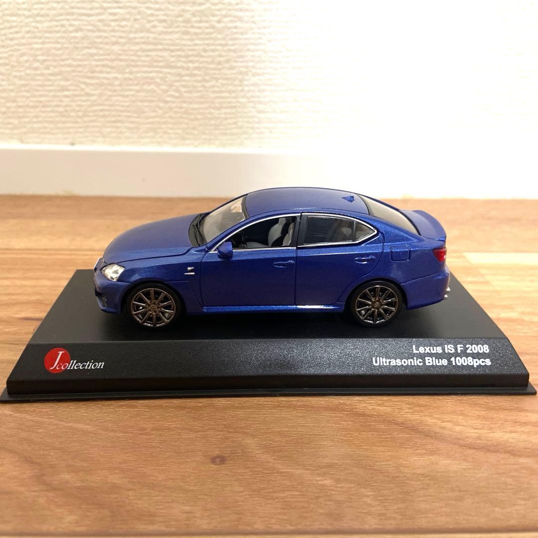 京商 レクサス IS F 2008 ウルトラソニックブルー Jコレクション