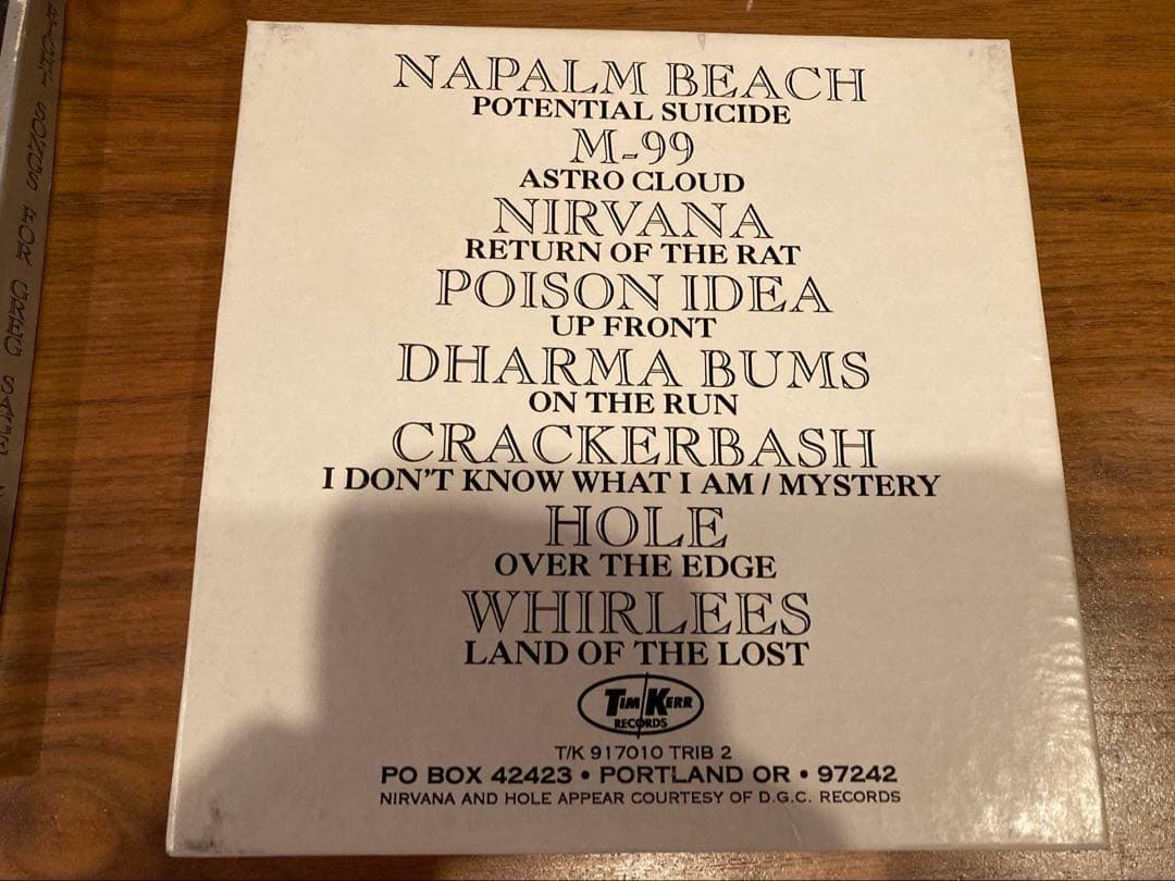 WIPERS tribute 7”BOX カラーvinyl nirvana