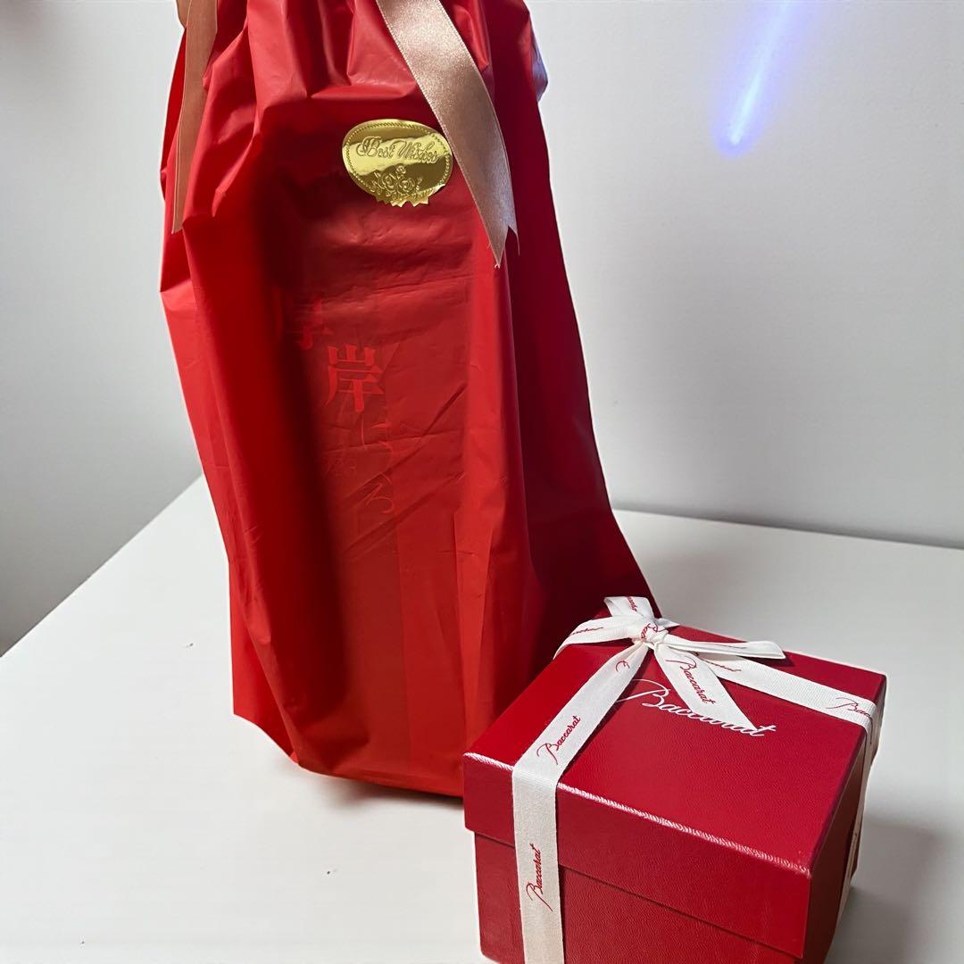 厚岸シングルモルト 2023 JAL限定 バカラタンブラー付 ギフトラッピング