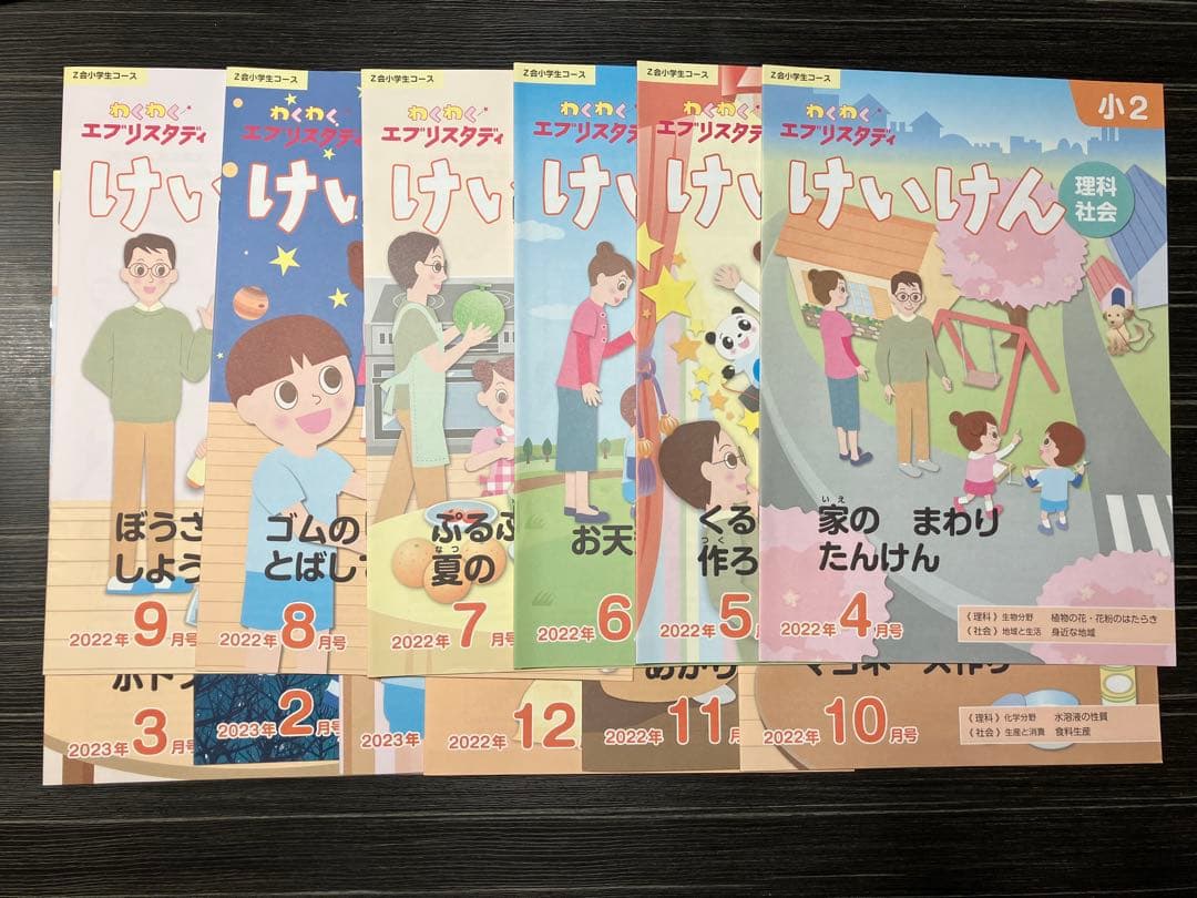 Z会　小2 わくわくエブリスタディ ワークブック みらい思考力ワーク