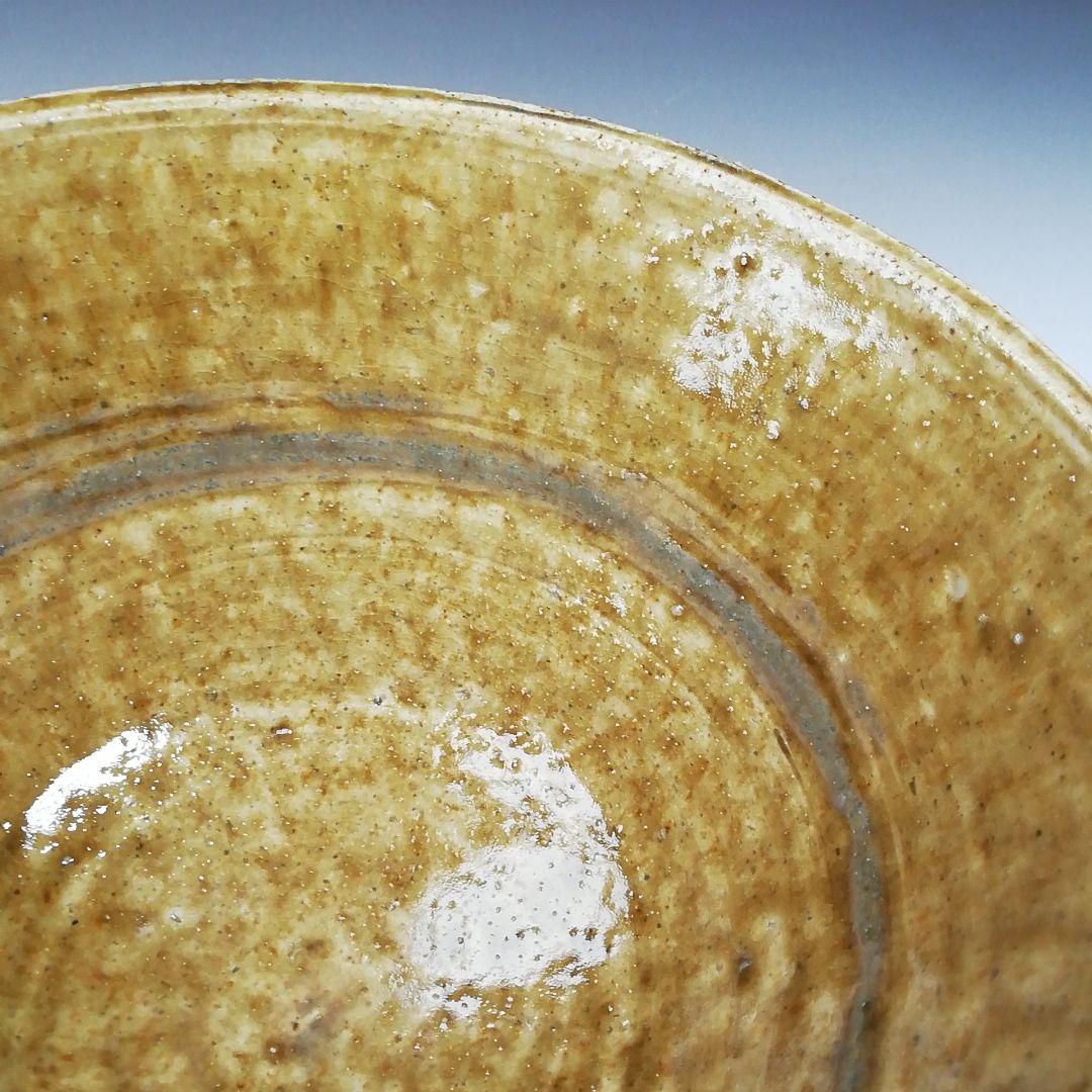 Ｔ５５４　茶碗　『伊羅保茶碗』『中村正彦 造』『前大徳寺 高橋悦道 書付』共箱