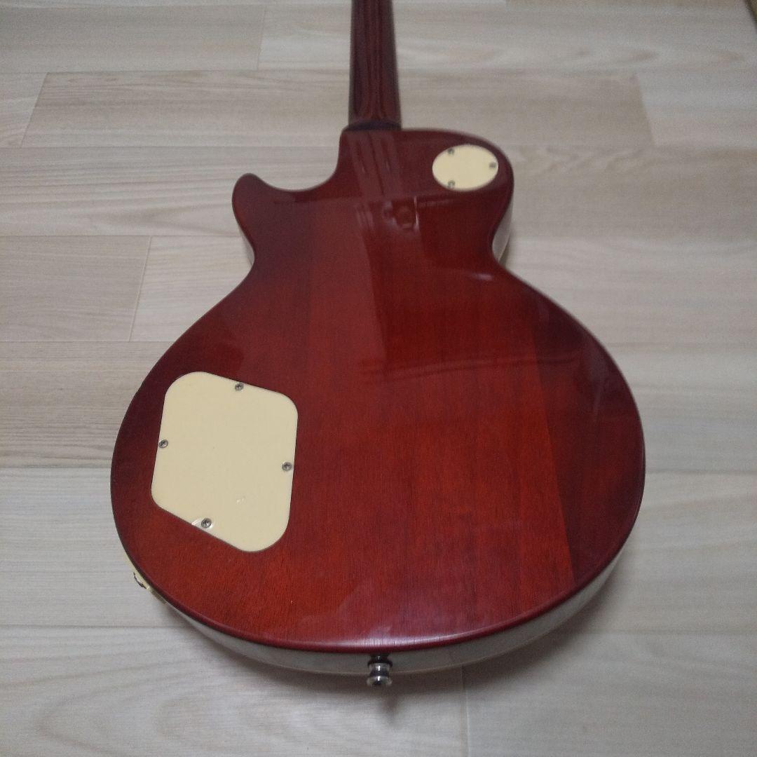 ブリッツギター 虎目レスポール ケース付き