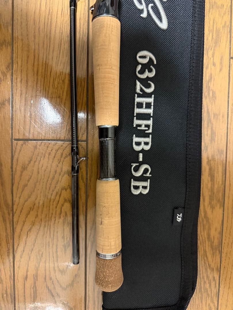 BLACK LABEL バスロッド 632HFB-SB