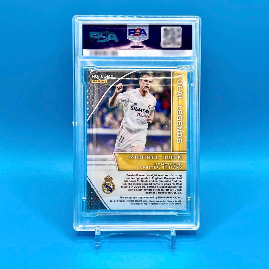 世界3枚限定！PANINI MICHAEL OWEN PSA AUTO10