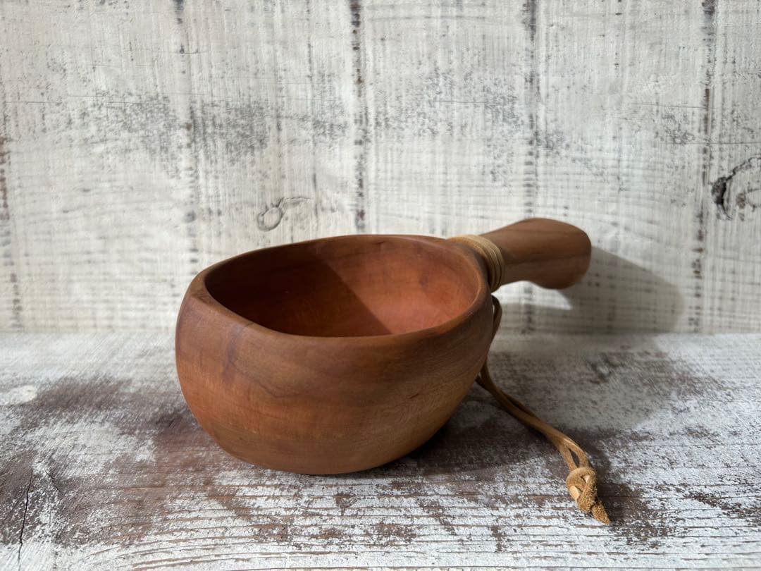 sunswood サンズウッド　ククサ　山桜　手彫り　一点もの