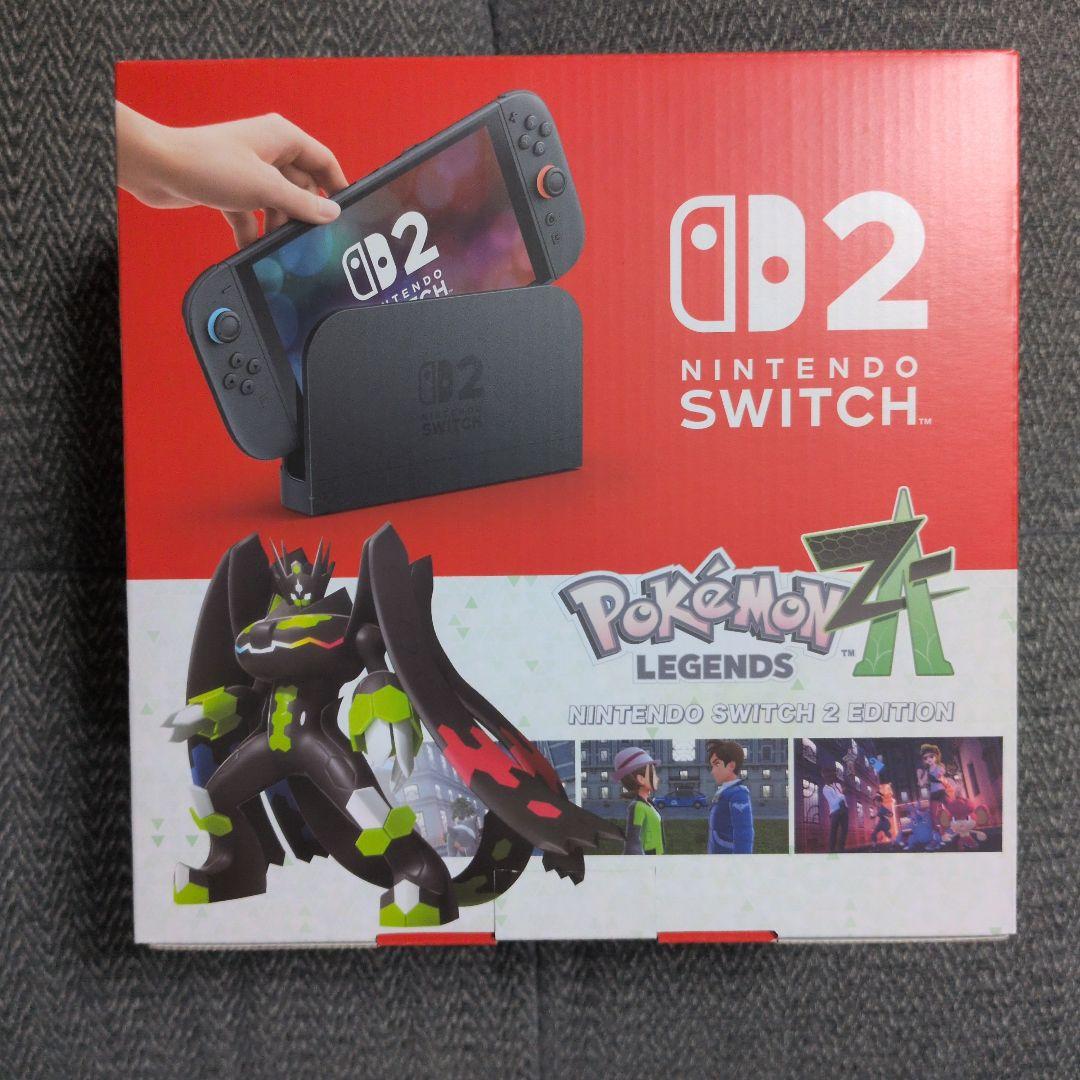 【新品】NintendoSwitch2 ポケモン zaエディション　本体　セット