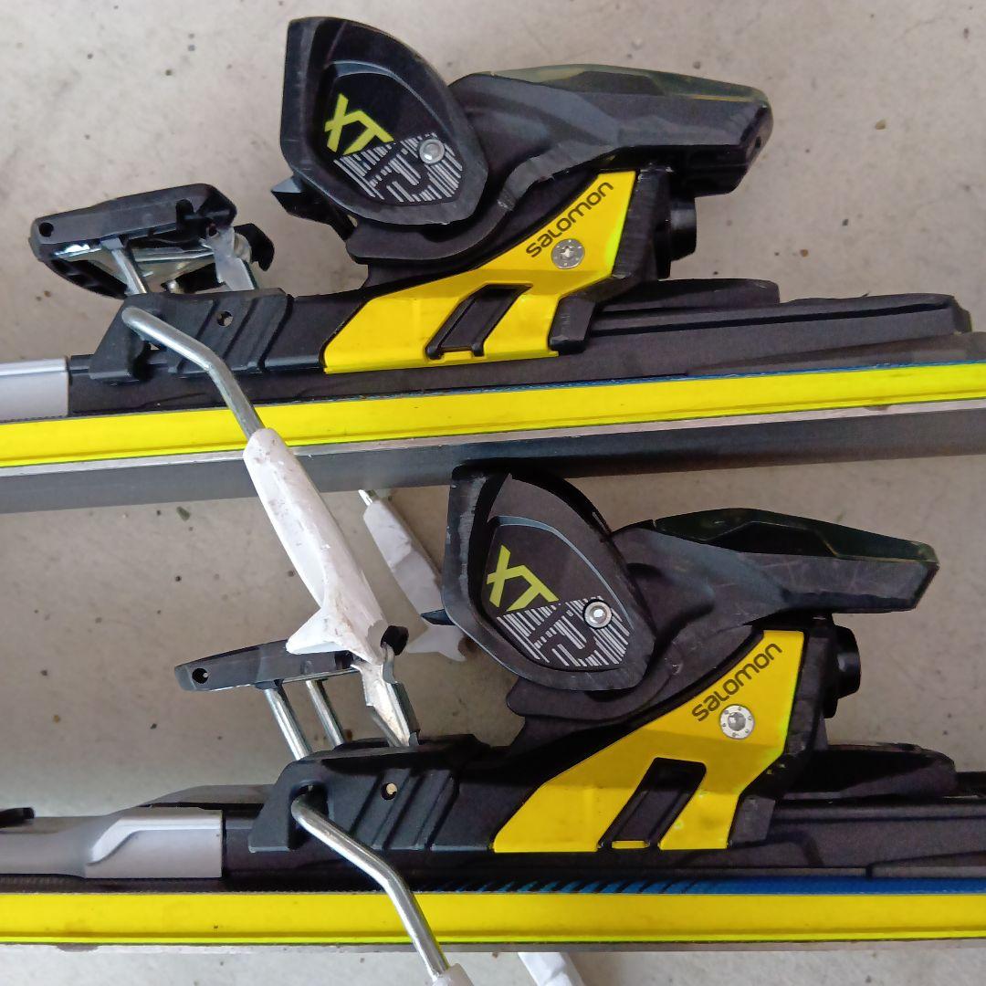 【値上げ！】サラモンSalomon X-Pro 169Cm スキー&ストック付き