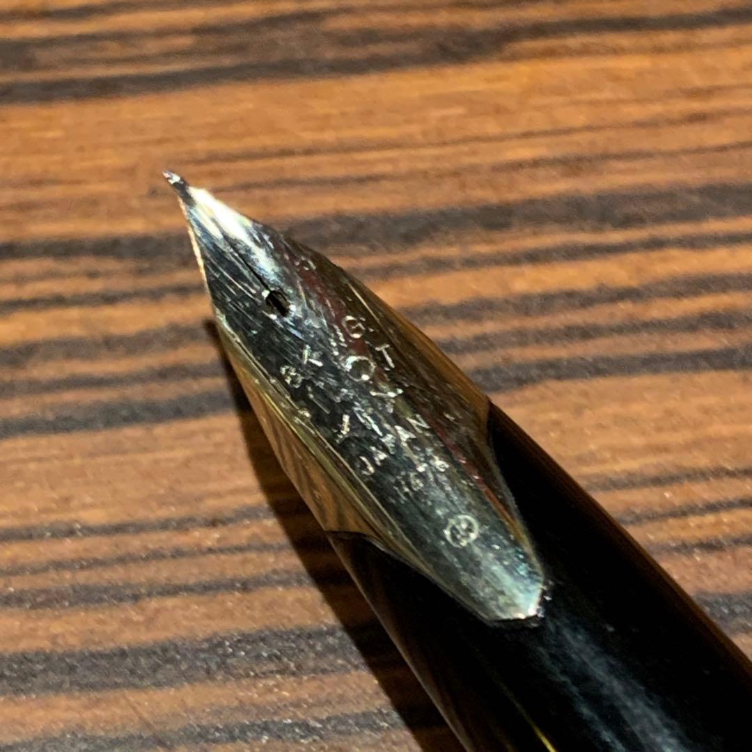 パイロット　カスタム　モザイク柄　18KWGニブ