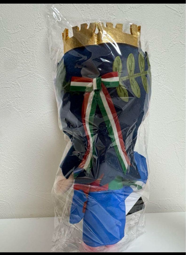 万博限定・新品 イタリア館公式マスコット『イタリアちゃん』 ぬいぐるみ大