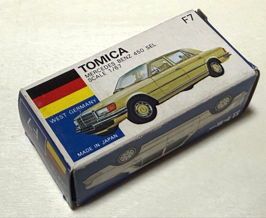 トミカ 青箱　高島屋特注　メルセデスベンツ 450SEL 入手難