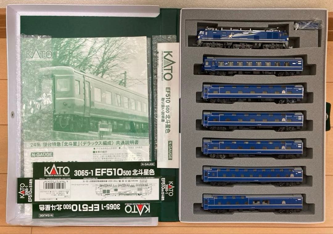 KATO 北斗星《デラックス編成》12両フル編成＋EF510-500《北斗星色》
