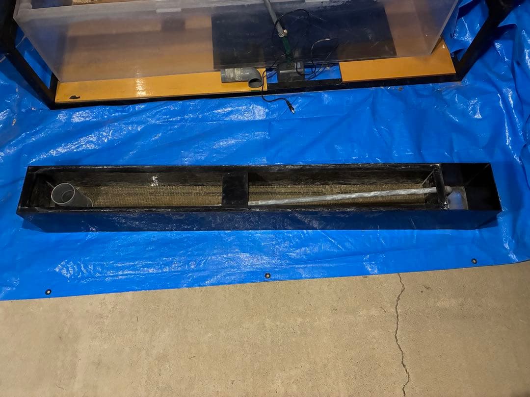 1800mm水槽（上部濾過付き）＆2000mm水槽台