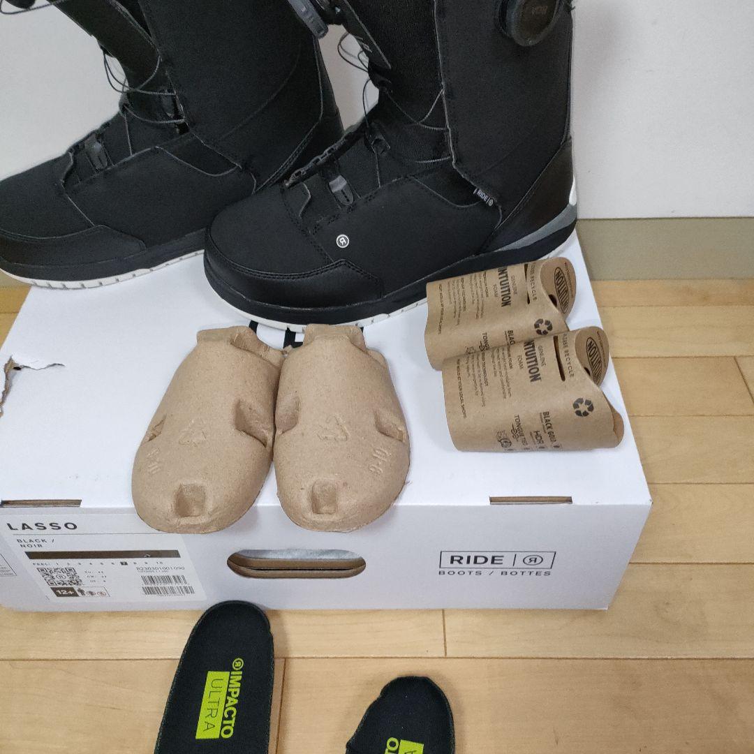 中古　23-24年 RIDE LASSO スノーボードブーツ 27cm　グラトリ