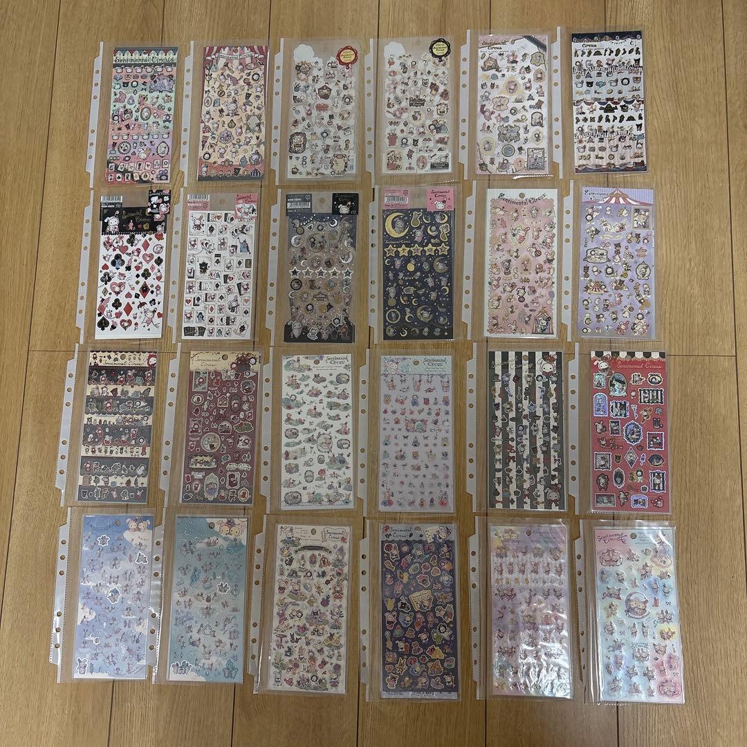130点超え センチメンタルサーカス シールセット