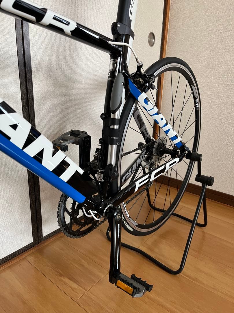 【送料込み／希少美品】GIANT FCR1クロスバイク ブラック/ブルーSサイズ