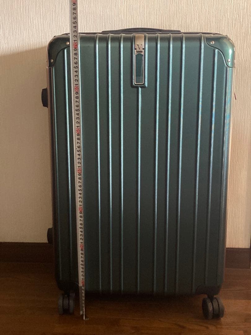 現役客室乗務員監修 スーツケース　4.2kg 92.5L グリーン L