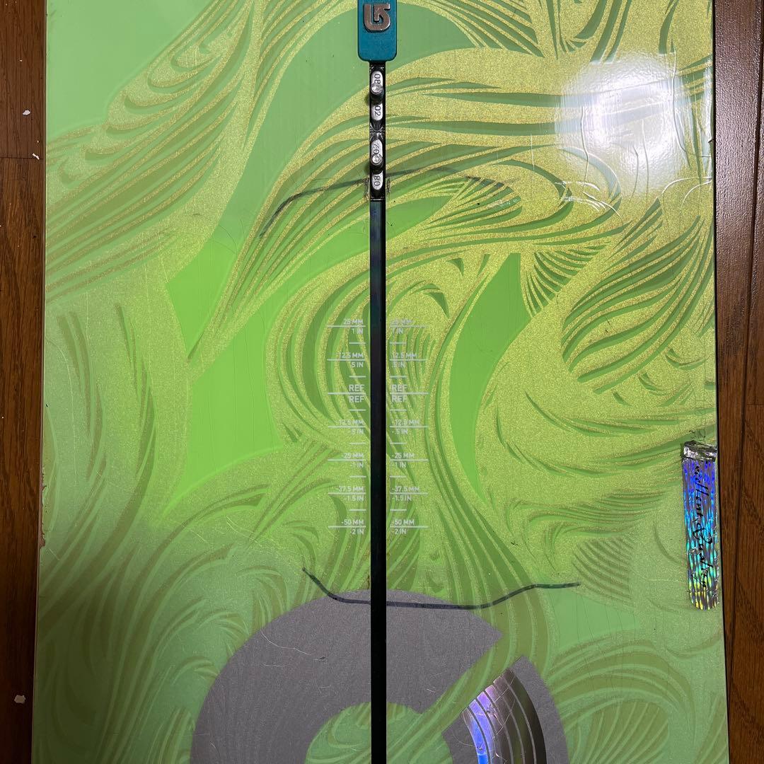 Burton スノーボード 155cm グリーン