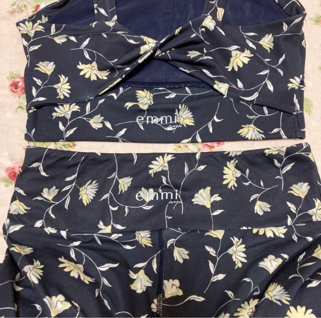 エミヨガ emmi yoga ヨガウェア セットアップ M