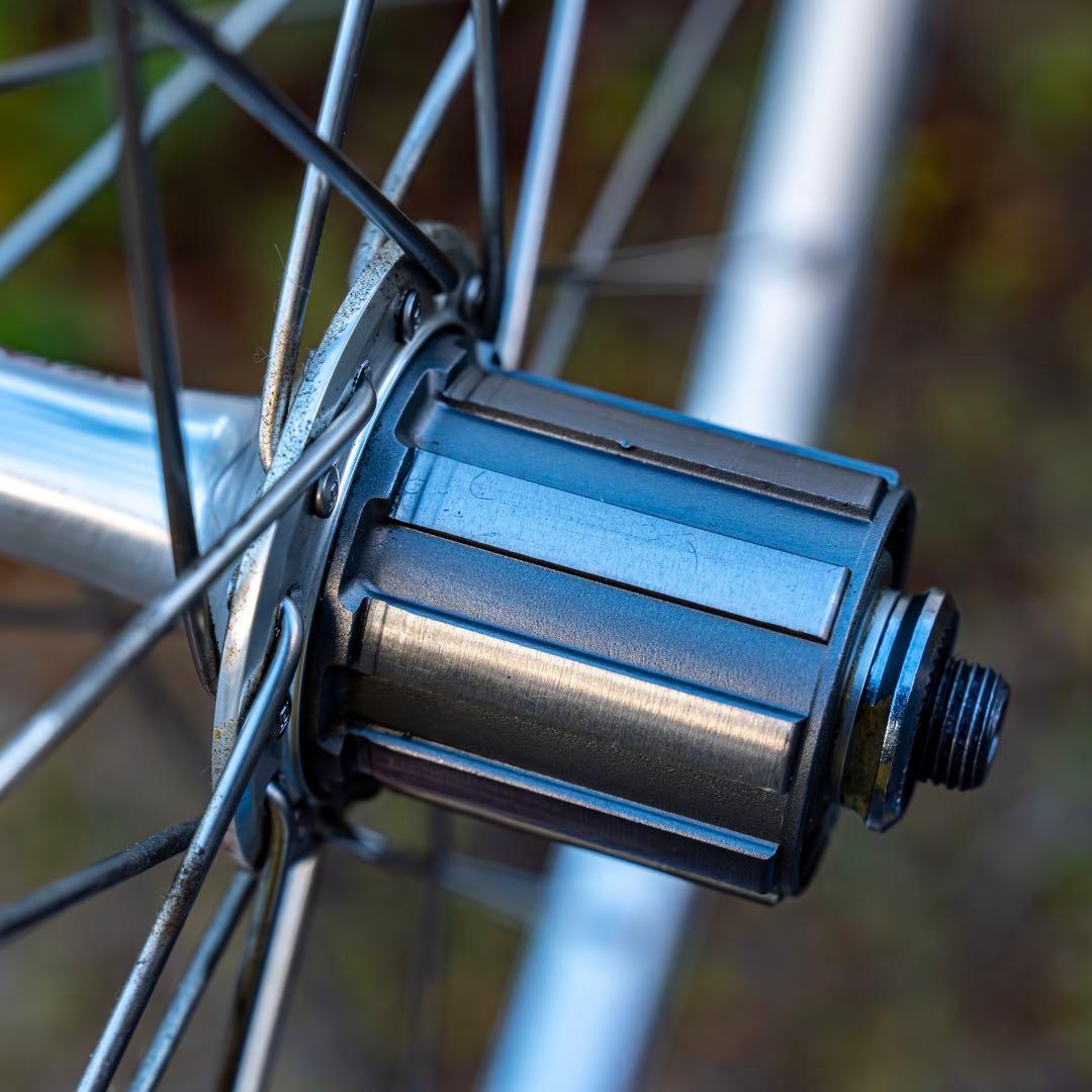 シマノ7700Duraace×アンブロッシオ evolution前後ホイール