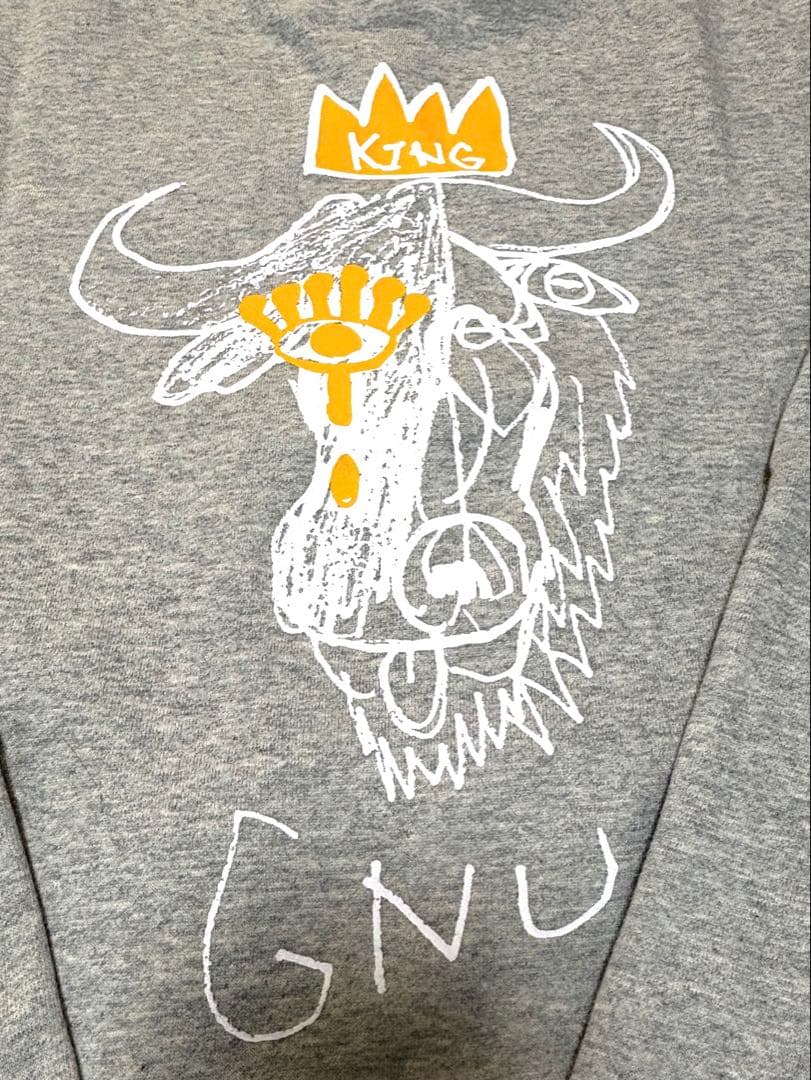 KING GNU revival gnu sweat 【XL】 2025 グレー