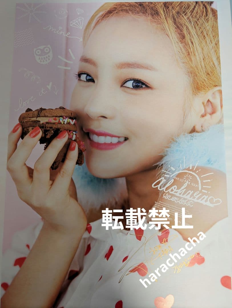 KARA ハラ　alohara 　ポスター　チョコチップクッキー
