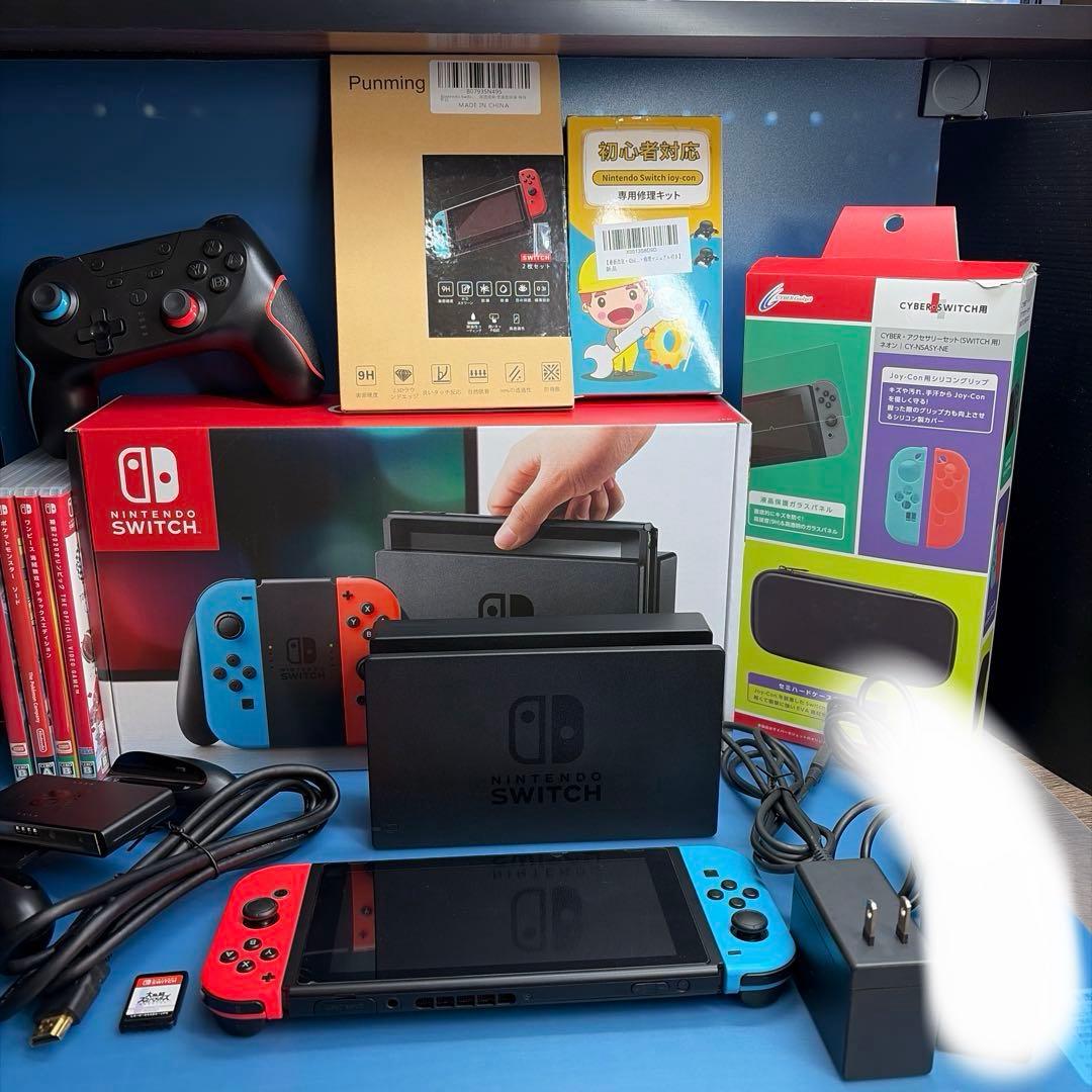美品 Nintendo Switch 本体 別売 Joy-Con付 箱ありその他