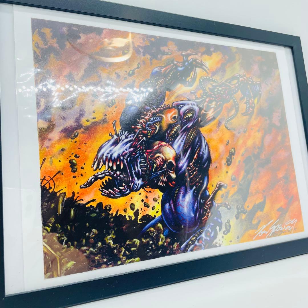 希少サイン入り MTG ヨーグモスの意志 アートプリント Ron Spencer