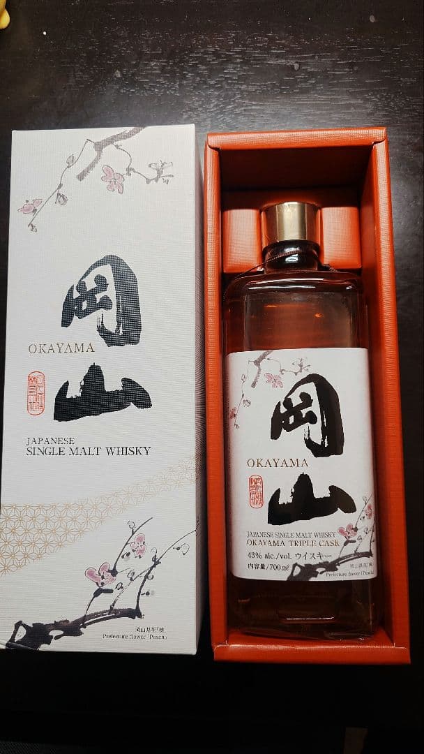 シングルモルトウイスキー岡山 トリプルカスク 700ml