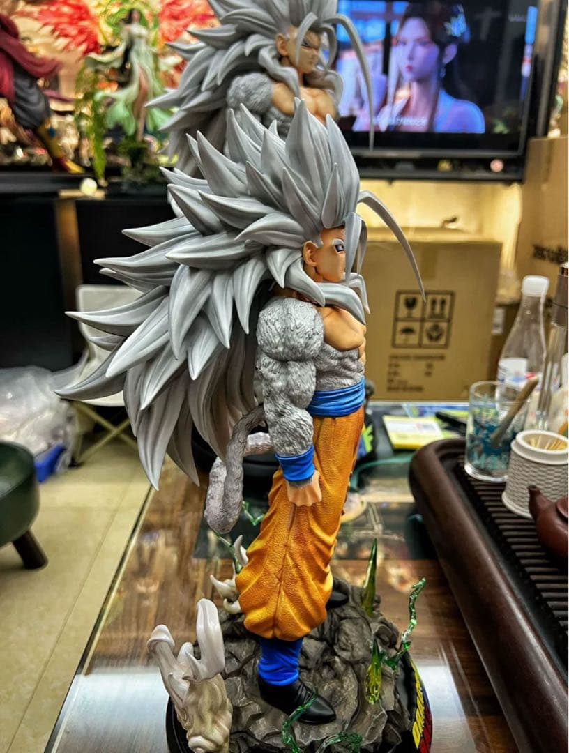 ドラゴンボール 孫悟空 ガレキ ガレージキット スタチューX①⑦④