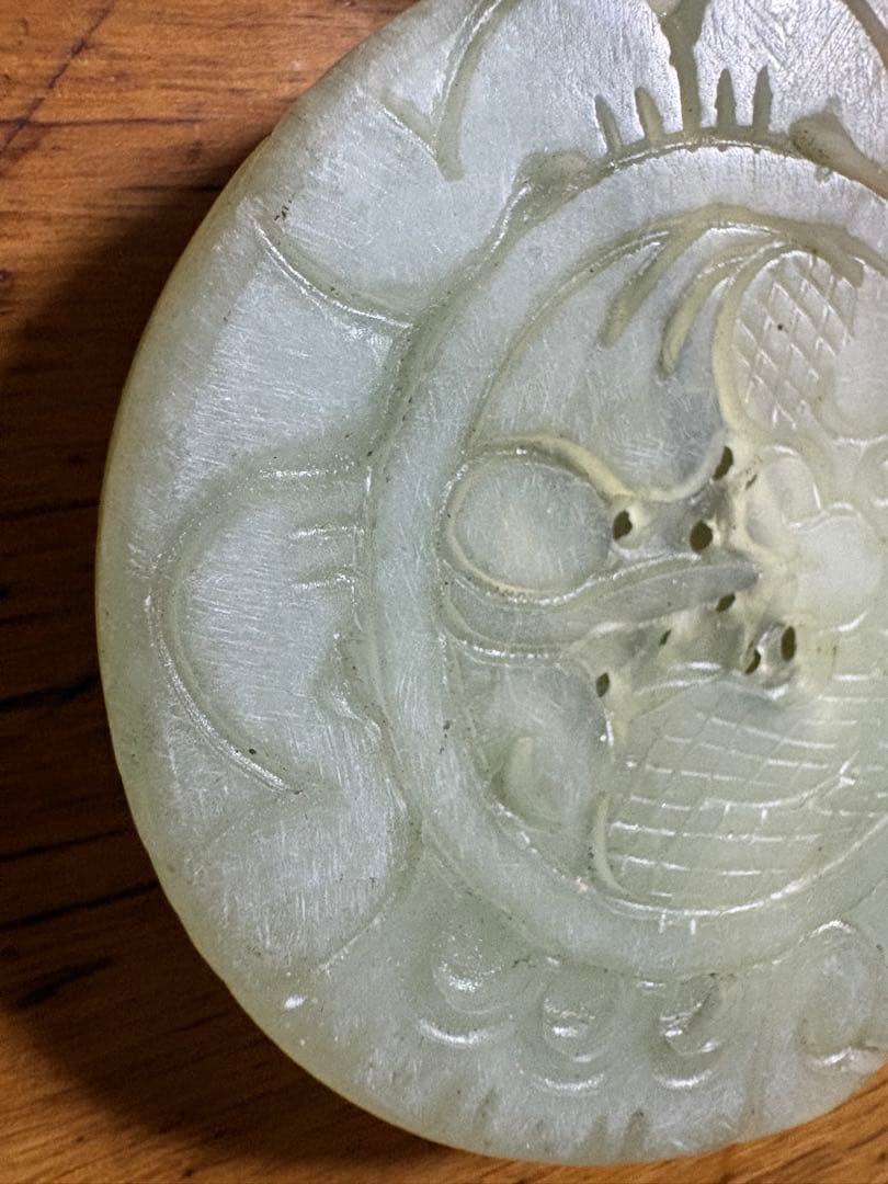 石？玉？の中国的置物　中国美術　2点まとめて5.5cm 51gと50g